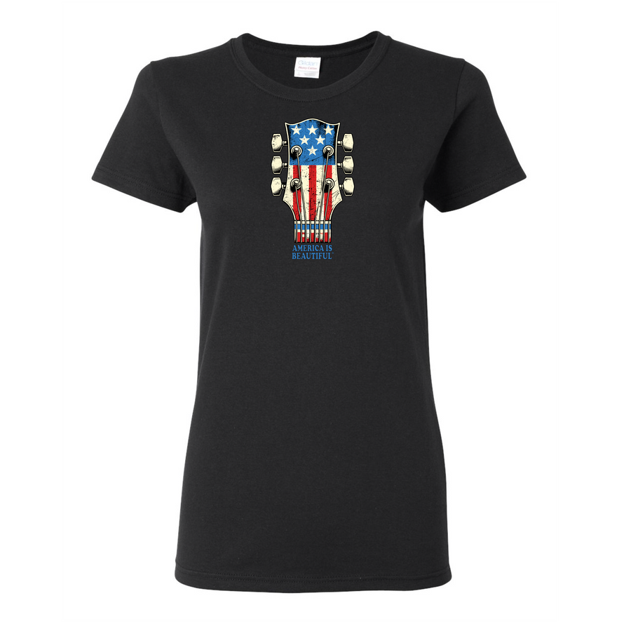 Headstock Patriot American Flag Graphic Tee from America The Beautiful®