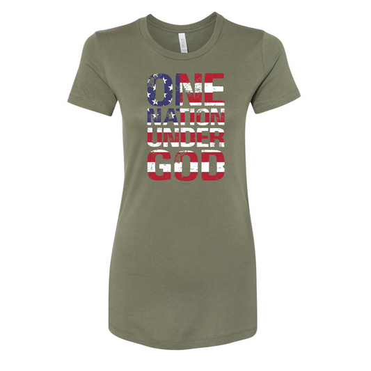 One Nation Under God Message Tee 1 from America The Beautiful®