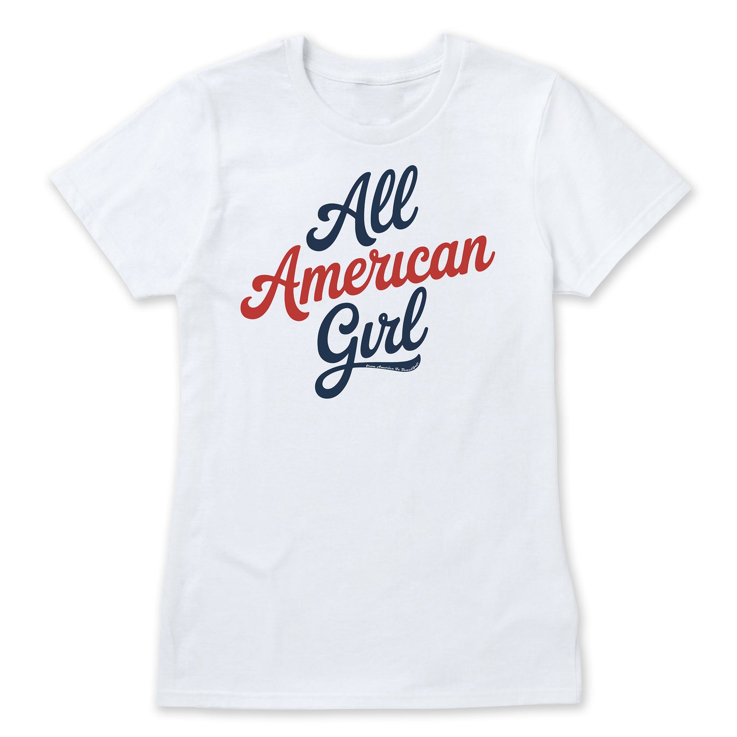 All American Girl™ Message Tee 1 from America The Beautiful®