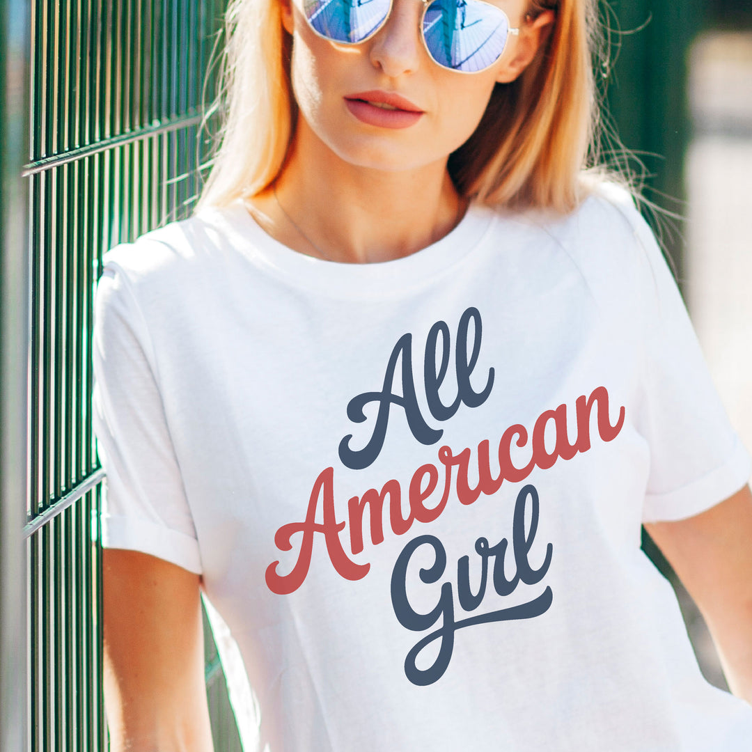 All American Girl Message Tee 1 from America The Beautiful®
