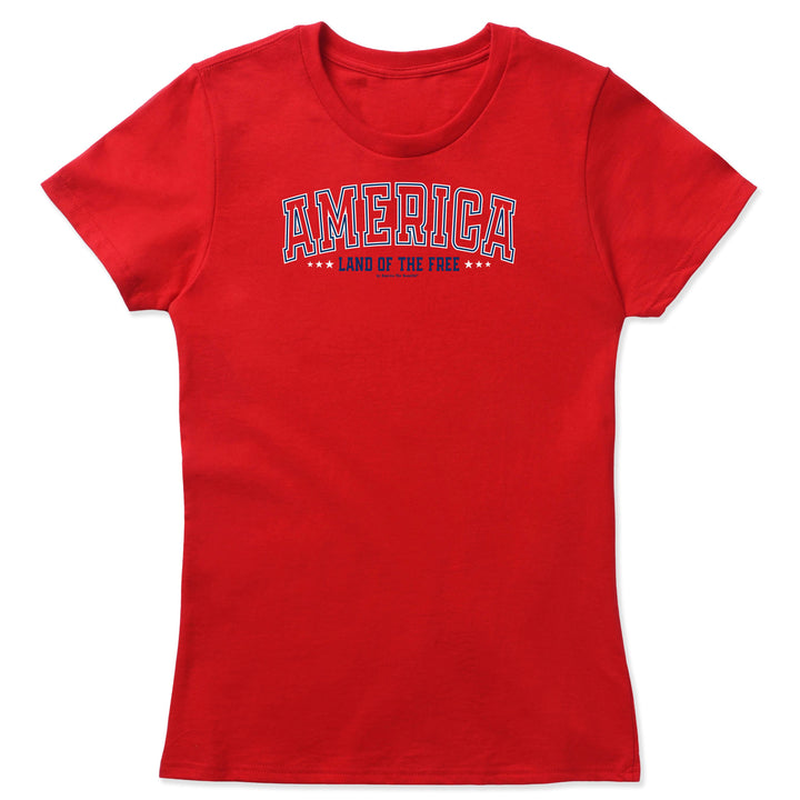 America - Land of The Free Message Tee 2 from America The Beautiful®