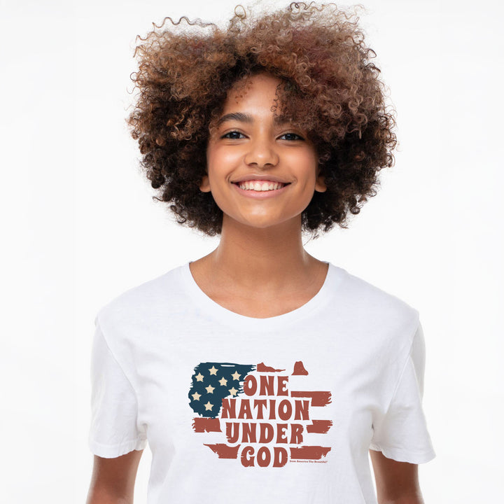 One Nation Under God Message Tee 2 from America The Beautiful®