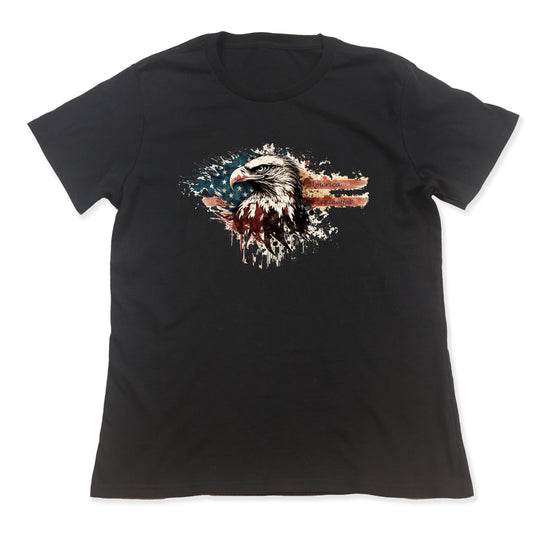 American Flag and Eagle Message Tee 4 from America The Beautiful®