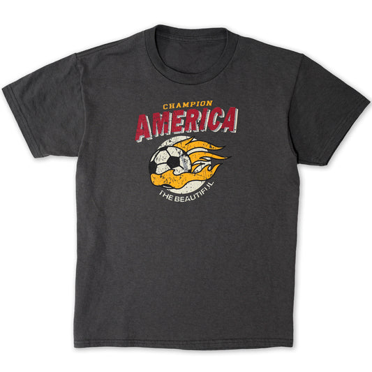 America The Beautiful Youth Soccer Fireball T-Shirt