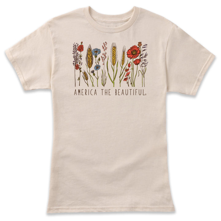 America The Beautiful® Wild Garden Youth Girls Graphic T-Shirt