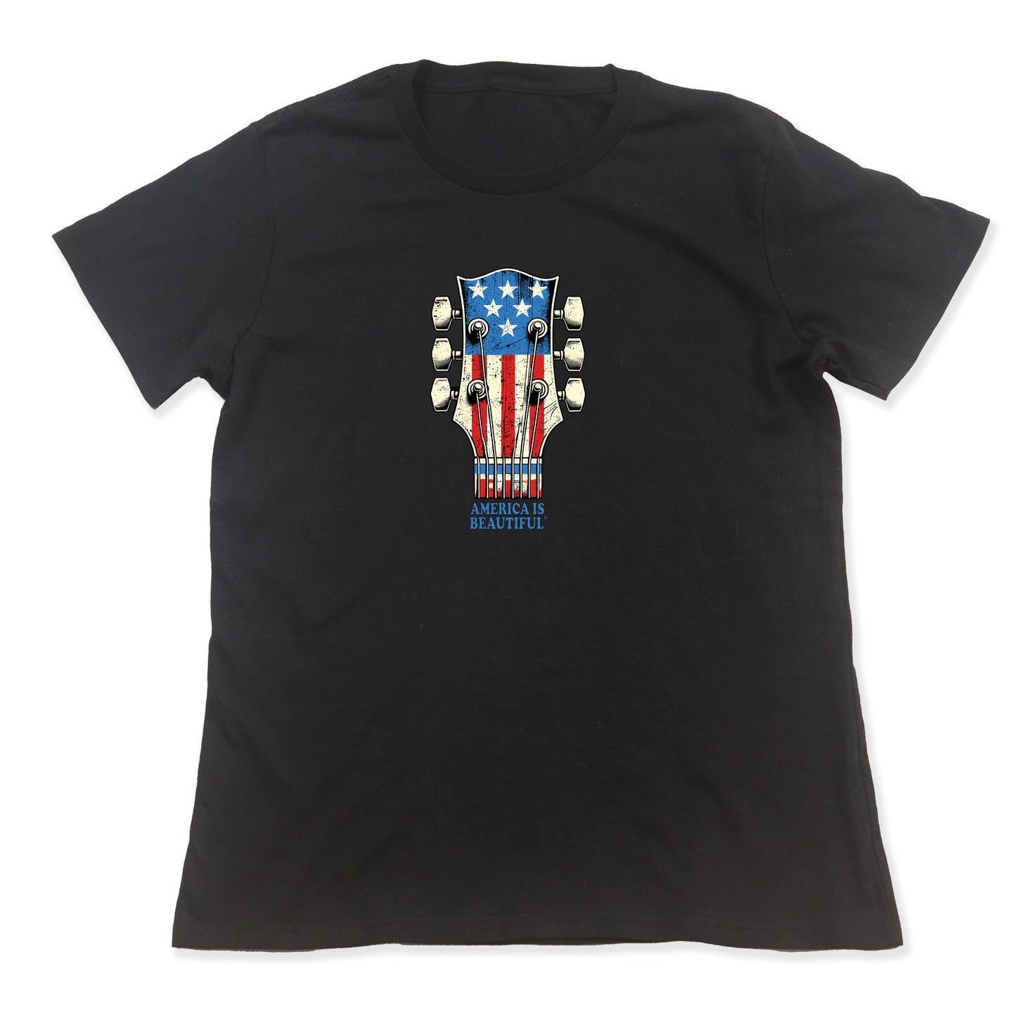 Headstock Patriot American Flag Graphic Tee