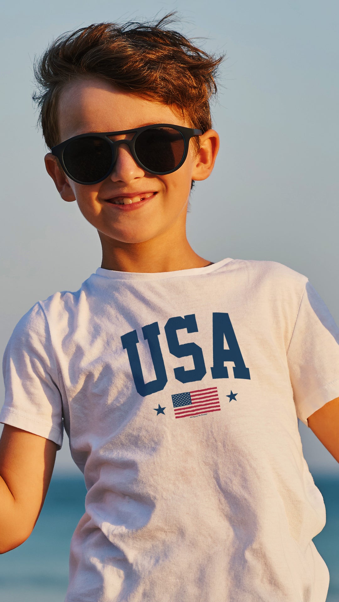 USA Message Tee 4.0 from America The Beautiful®- Y