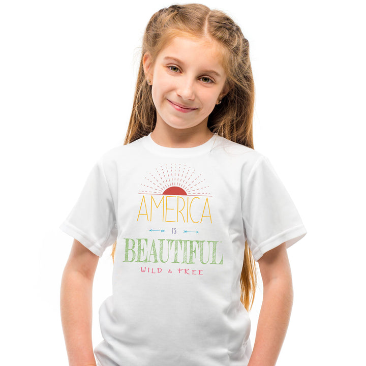 Wild & Free® Sunrise Youth T-shirt by America Is Beautiful®
