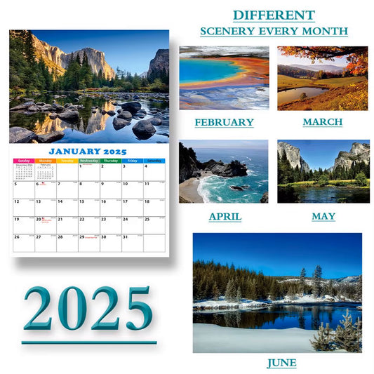 Landscapes Wall Calendar from America The Beautiful™