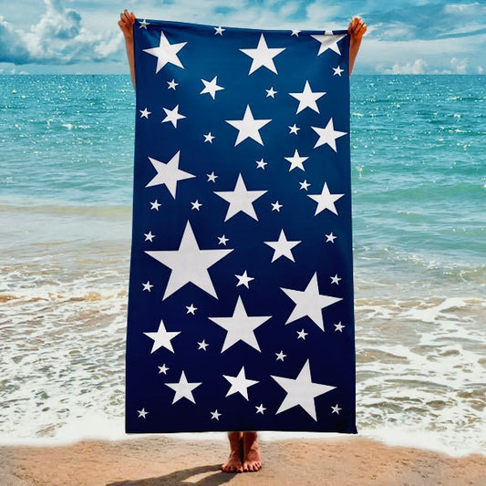 Star Spangled Beach Towel