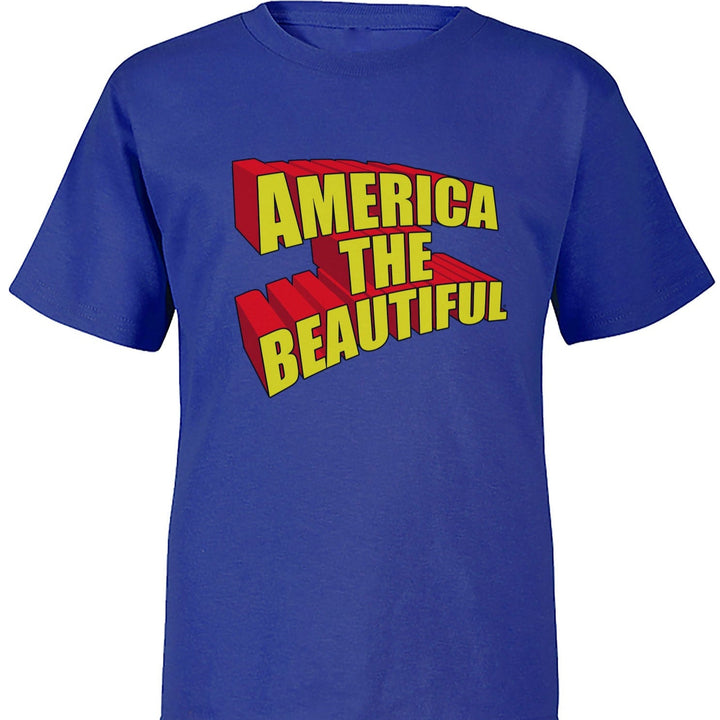 American Superhero Toddler Graphic T-Shirt by America The Beautiful