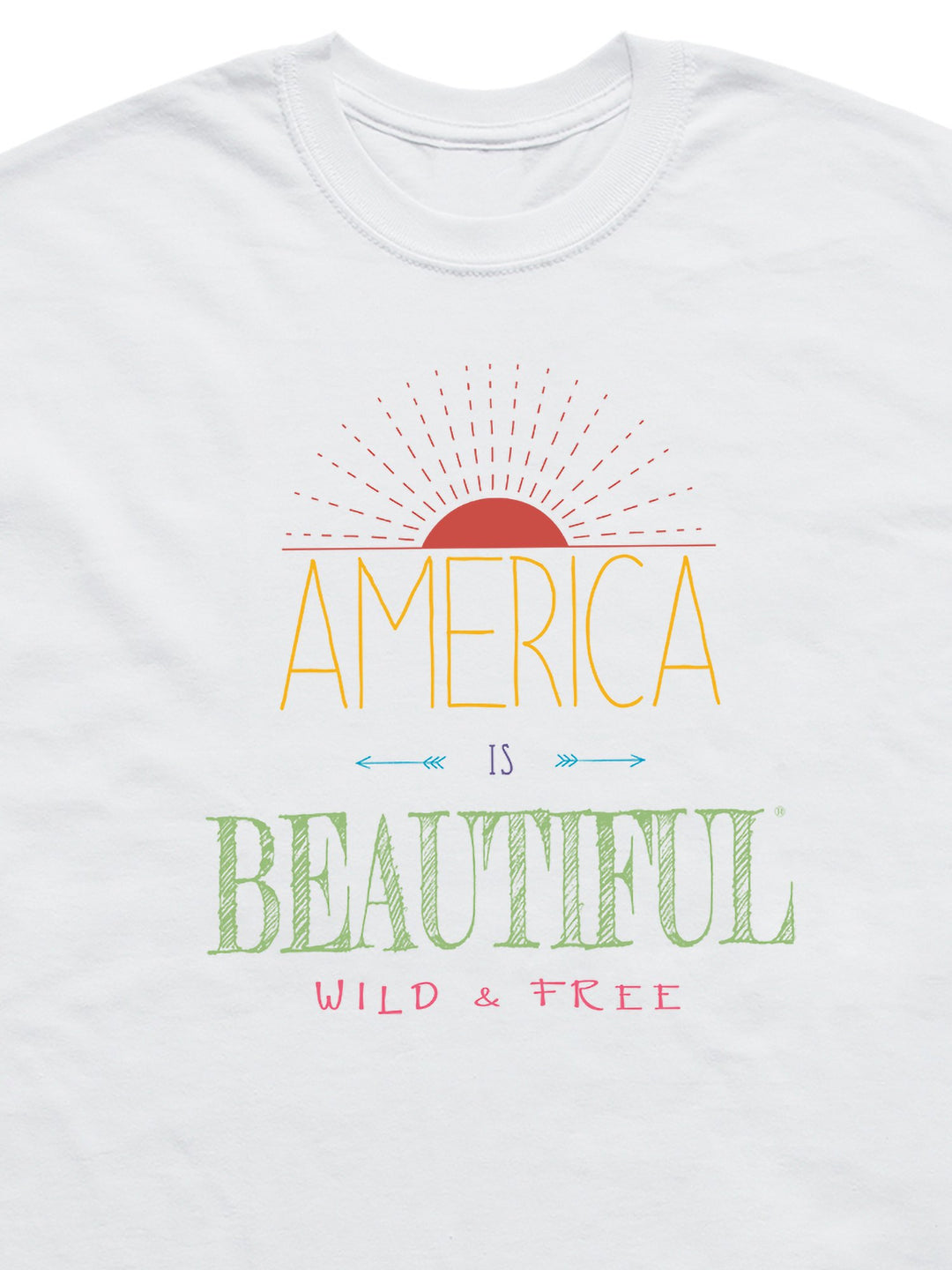 Wild & Free® Sunrise Toddler’s Graphic T-shirt by America Is Beautiful®