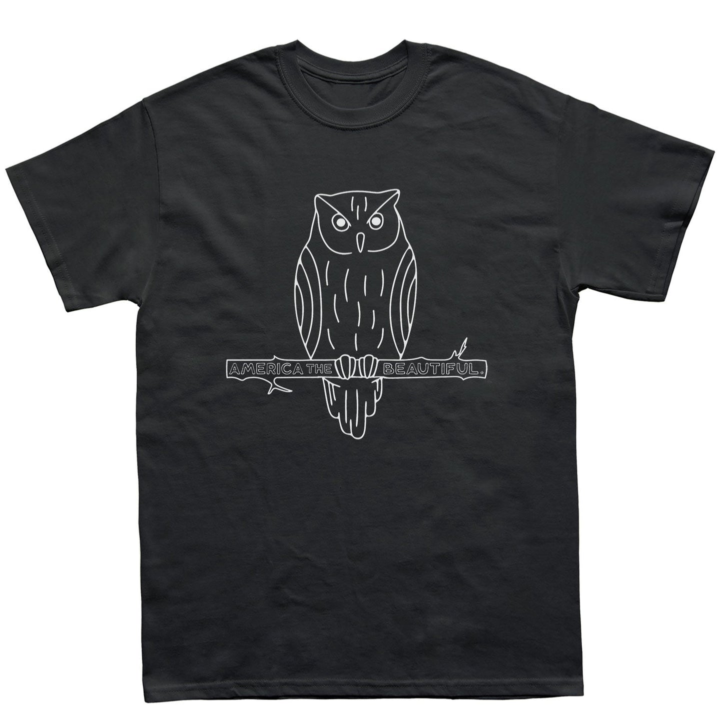 America The Beautiful Kids Midnight Owl Tee