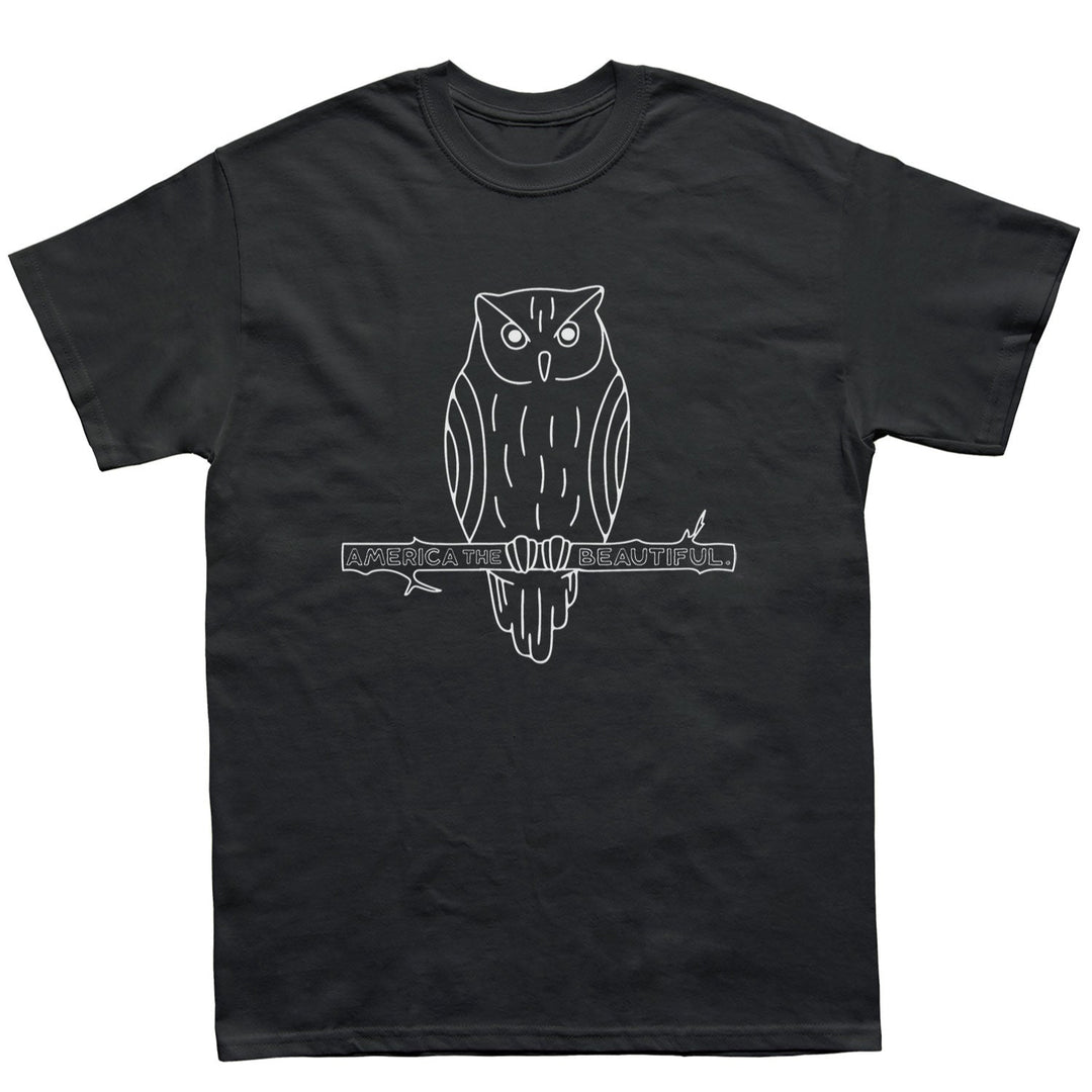 America The Beautiful Kids Midnight Owl Tee