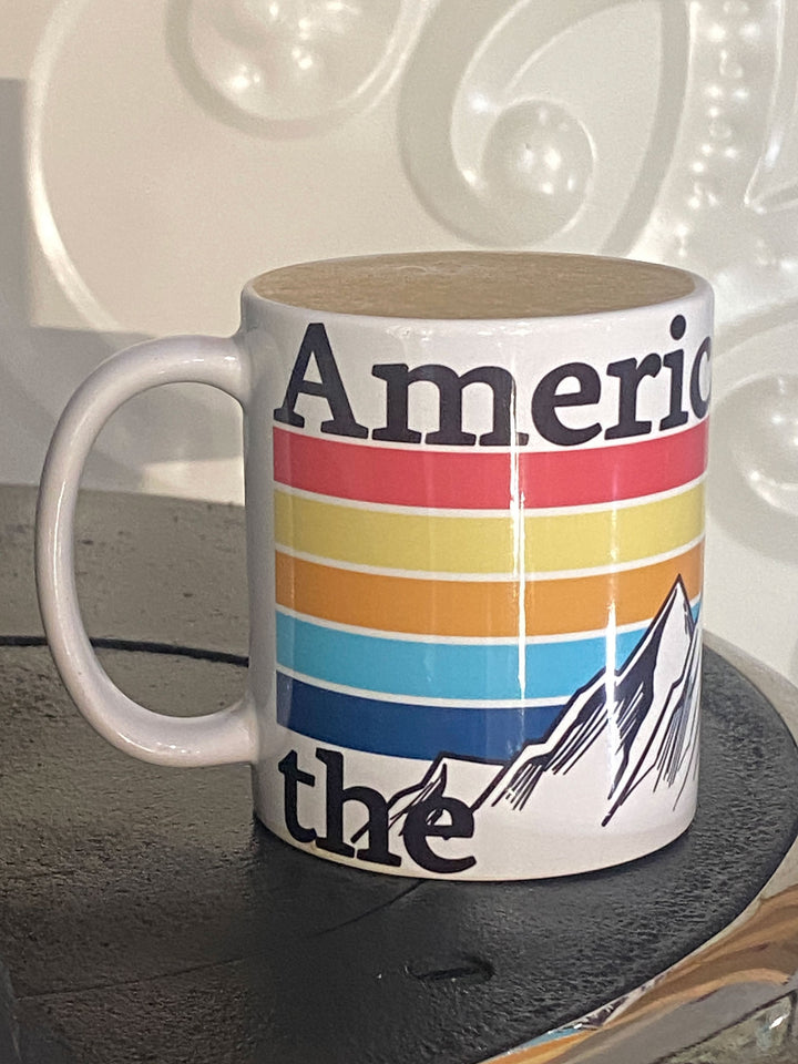 The Rocky Mountain Sunrise Mug by America The Beautiful™