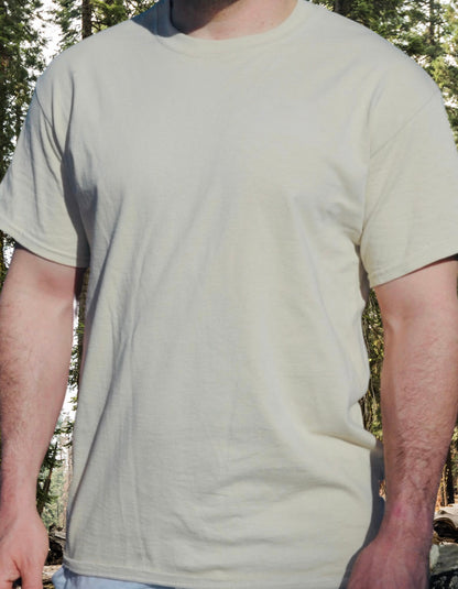 Longhorn Skull Short Sleeve Mens T-Shirt
